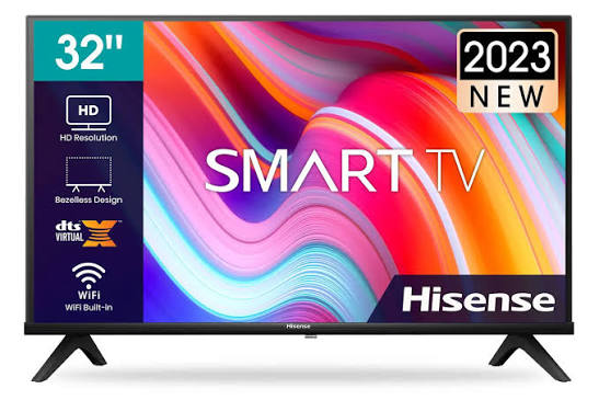 تلویزیون هایسنس مدل a4k سایز 32 اینچ
